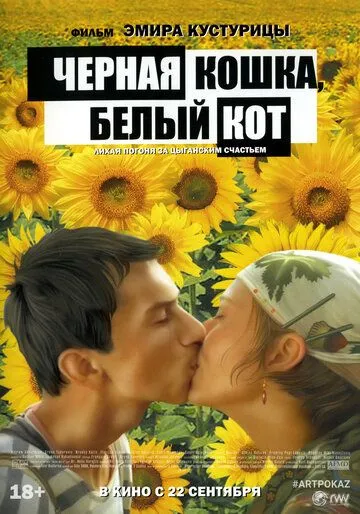 Постер к фильму Черная кошка, белый кот (1998)
