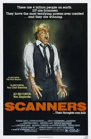 Смотреть онлайн Сканеры (1980) в хорошем качестве