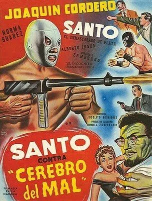 Смотреть онлайн Санто против злого гения (1961) в хорошем качестве