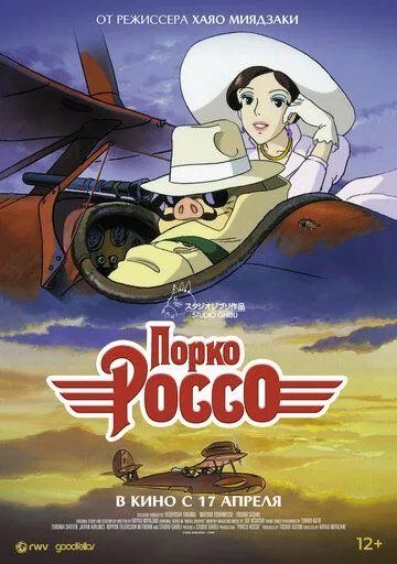 Смотреть онлайн Порко Россо (1992) в хорошем качестве